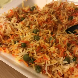 Vegetable Biryani - frozen vegetables...