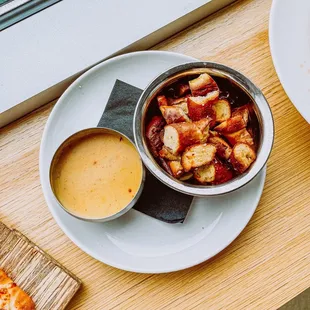 Happy hour pretzel bites