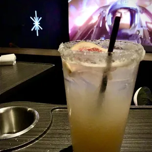 order food/drinks on the app beforehand or from the staff member who comes around to take your order