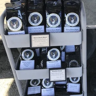 Coffee beans for your use at home.