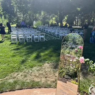 Ceremony area