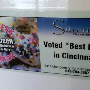 #BestDonut $8 dozen mid week.