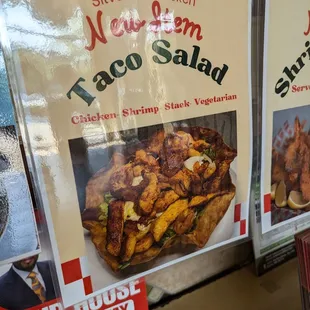 New menu item: taco salad