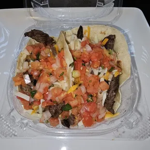 Steak tacos