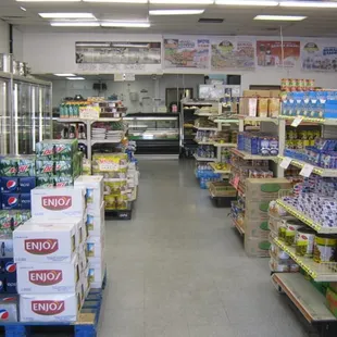 a view of a grocery store