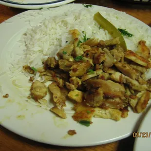 Chicken Shawarma $10.95