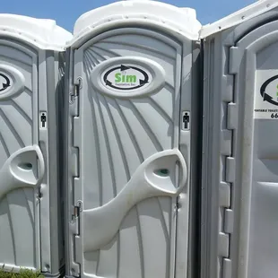 Standard Portable Toilet Units