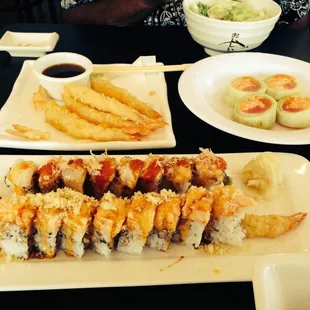 Our early Mother's Day dinner at Sim Sushi &amp; Steak