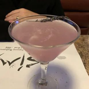 Lavender Lemon Martini!