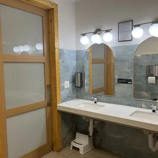 Beautiful and very clean restrooms