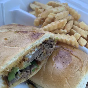 Philly Steak &amp; Cheese