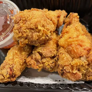 Fried chicken wings