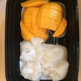 Mmmmmm! Mango sticky rice!