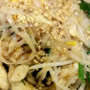 Chicken Pad Thai (Spicy)