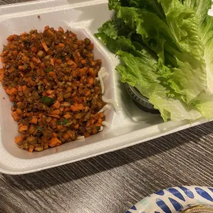 Chicken Lettuce Wraps