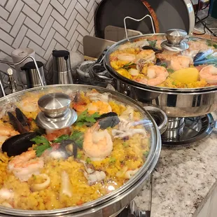 "Drop Off" Seafood Paella