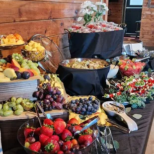 ShineWithPurpose event, light appetizers