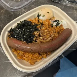 Delicious. Kimchee rice