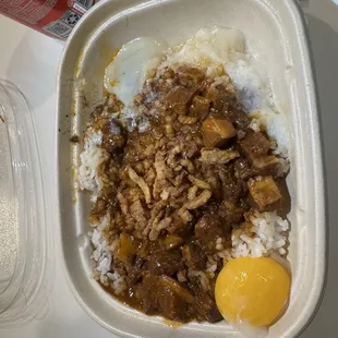 Pork Belly Curry Rice Bowl