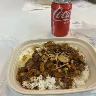 Pork Belly Curry Rice Bowl