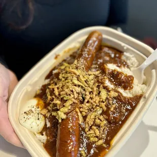 Sausage Curry Rice Bowl