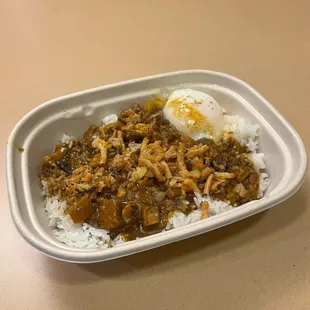 Pork Belly Curry Rice Bowl