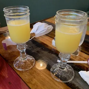 Mimosas.