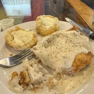 Chicken fried chicken