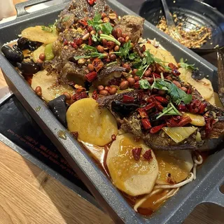 Grilled Fish with Chili and Szechuan Pepper