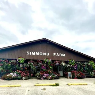 the front of the building