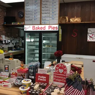 Fresh baked pies