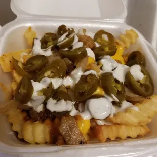 Loaded fries