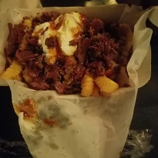 Brisket fries