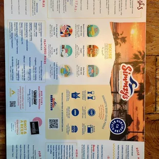 SIMMZY'S -  Drink Menu (07/2022)