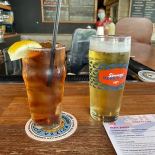 oysters and mussels, drink