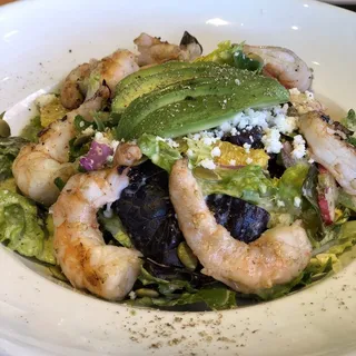 Grilled White Shrimp Salad