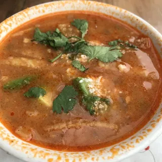 Homemade Chicken Tortilla Soup Cup