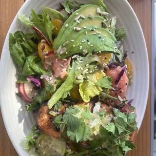 Miso and Citrus Salmon Salad