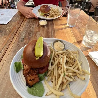 Blackened Salmon Sando