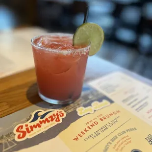 Kicked off the weekend with a margarita!