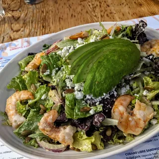 Grilled White Shrimp Salad