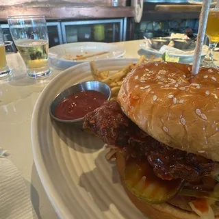 Crispy Korean Chicken Sandwich