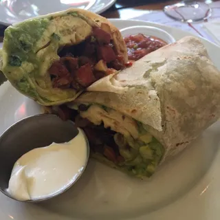 Chorizo Breakfast Burrito