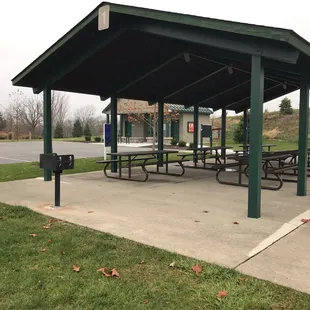 Nice picnic area with BBQ grill