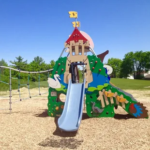 Hans Christian Anderson-themed play structure