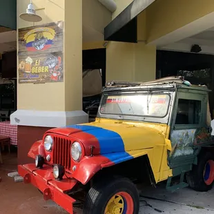 an old jeep
