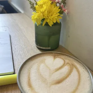 Dirty chai and if you look closely, you&apos;ll see the wifi!