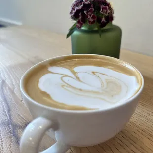 Lavender latte