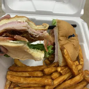 Lunch Club with Fries $6 (04/21)