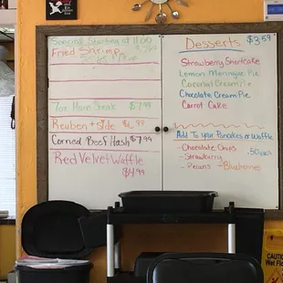 Specials Board